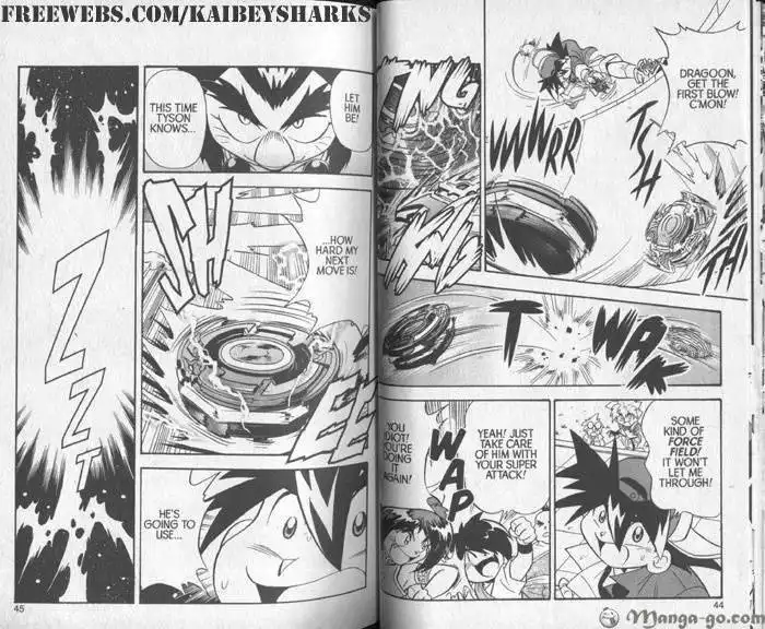 Bakuden Shoot Beyblade Chapter 4.1 22